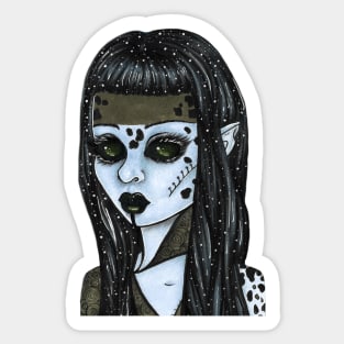 dark elf Sticker